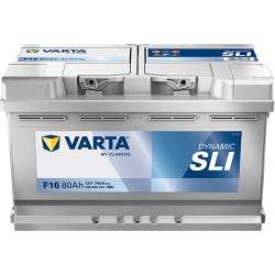 Batería de coche Varta F16 12V 80Ah 740A para Renault Maxity 110.35, Platform/Chassis, 4X2 2011